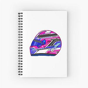 Romain Grosjean 2024 Pink Helmet Notebook