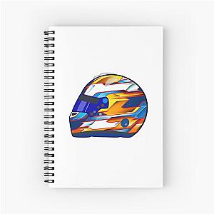 Romain Grosjean 2025 Helmet Notebook