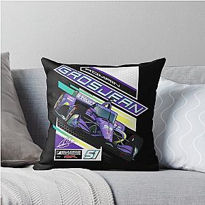 IndyCar 51 Romain Grosjean Throw Pillow