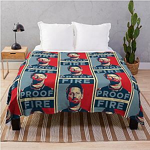 Romain Grosjean Fireproof Classic T-Shirt Throw Blanket