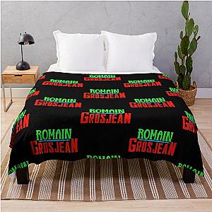 Romain Grosjean Throw Blanket