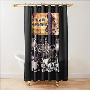 Ronnie Coleman 800 pound squat Shower Curtain