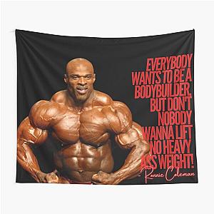 RONNIE COLEMAN - HEAVY WEIGHT QUOTE Tapestry