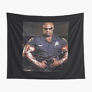 Ronnie Coleman Police Tapestry