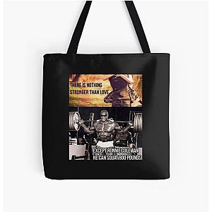 Ronnie Coleman 800 pound squat Tote Bag