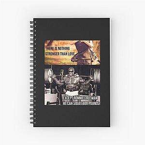 Ronnie Coleman 800 pound squat notebook