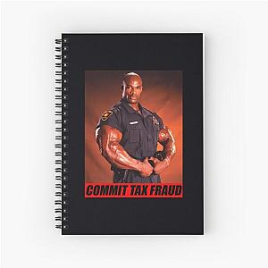 Ronnie Coleman Commits Fraud Spiral Notebook
