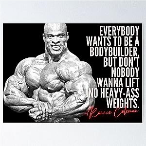 RONNIE COLEMAN HEAVY WEIGHTS Poster