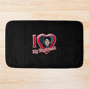 ronnie radke  I love boyfriend Bath Mat