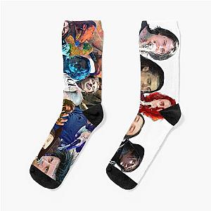 ronnie radke photo collage Socks