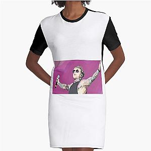 Ronnie Radke at Warped tour 2018 Long  Graphic T-Shirt Dress