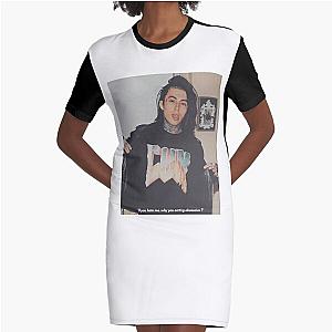 Cool Ronnie Radke Graphic T-Shirt Dress