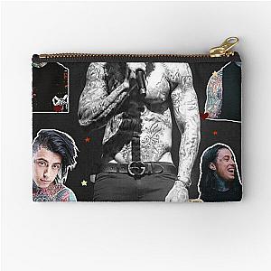 ronnie radke photo collage  Zipper Pouch