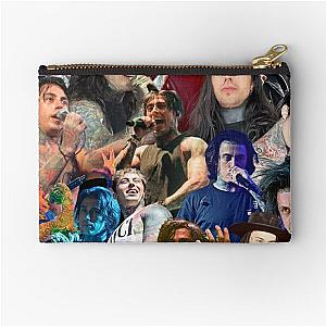 ronnie radke photo collage Zipper Pouch