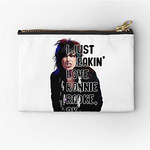 I JUST FREAKIN' LOVE RONNIE RADKE Zipper Pouch