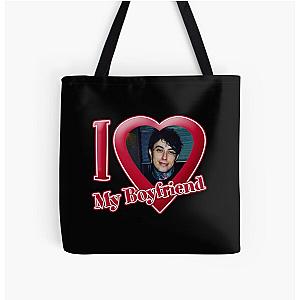 ronnie radke  I love boyfriend All Over Print Tote Bag