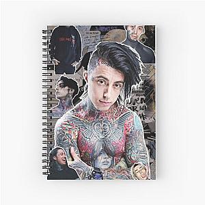 ronnie radke Photo Collage high quality Spiral Notebook