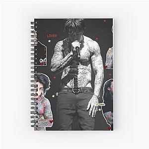 ronnie radke photo collage  Spiral Notebook