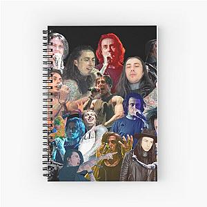 ronnie radke photo collage Spiral Notebook