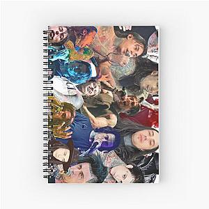 ronnie radke photo collage Spiral Notebook