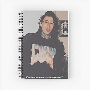 Cool Ronnie Radke Spiral Notebook