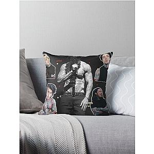 ronnie radke photo collage  Throw Pillow