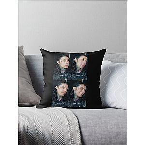 ronnie radke collage Throw Pillow