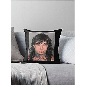 Ronnie Radke Mugshot Throw Pillow