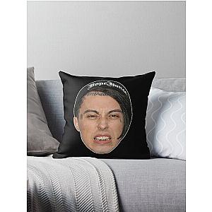 Ronnie Radke (Grills) Big Head Throw Pillow