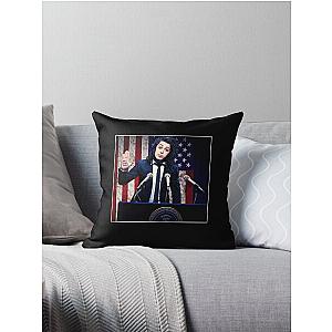 The Whole World in your hand ronnie radke Throw Pillow