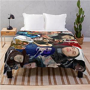 ronnie radke photo collage Throw Blanket