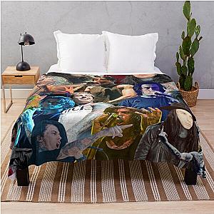 ronnie radke photo collage Throw Blanket