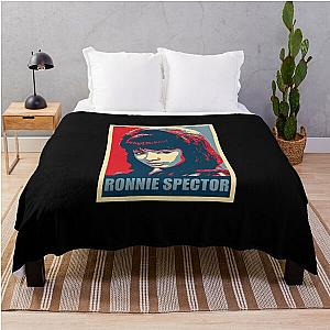 RIP Ronnie Spector Hope Throw Blanket