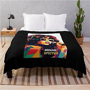 RONNIE SPECTOR WPAP  POP ART STYLE Throw Blanket