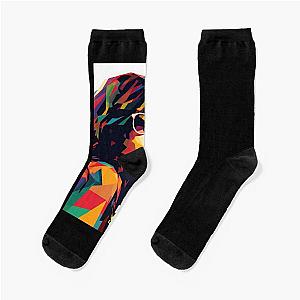 RONNIE SPECTOR WPAP  POP ART STYLE Socks