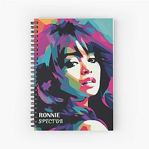 RONNIE SPECTOR WPAP  POP ART STYLE Spiral Notebook