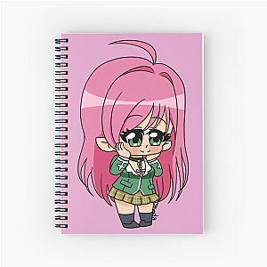 mocha - rosario+vampire Spiral Notebook