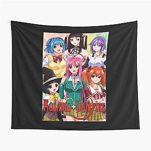 Rosario + Vampire - poster  Tapestry