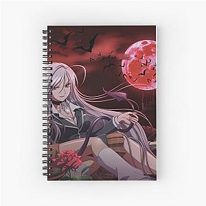 Rosario + Vampire - poster Spiral Notebook