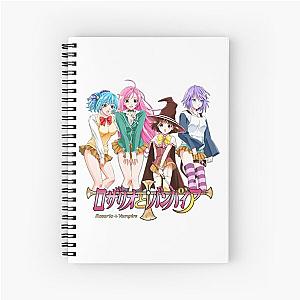 Rosario + Vampire - logo Spiral Notebook