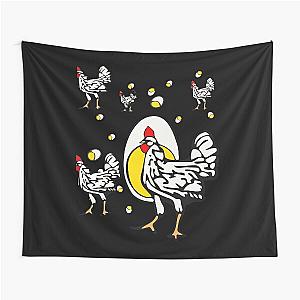 Roseanne Chickens Essential Tapestry