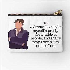 Roseanne Barr Pretty Good Judge of People Zipper Pouch