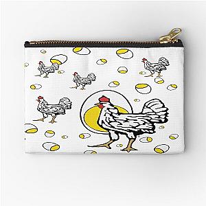 Roseanne Inspired Chicken Shirt Parody Design Zipper Pouch