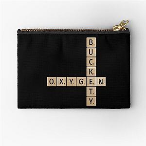 Roseanne Inspired Scrabble Design (Buckety - Oxygen) Zipper Pouch