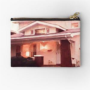 714 Delaware Street, Lanford IL, Roseanne TV Show Art. Zipper Pouch