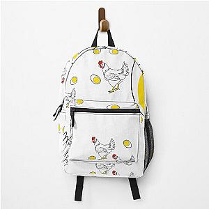 Roseanne Inspired Chicken Shirt Backpack