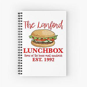 The lanford lunchbox funny Roseanne the conners Dan restaurant loose meat Jackie  Spiral Notebook