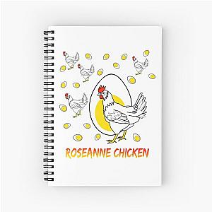 Roseanne Chicken and Egg Famous 2020 Spiral Notebook