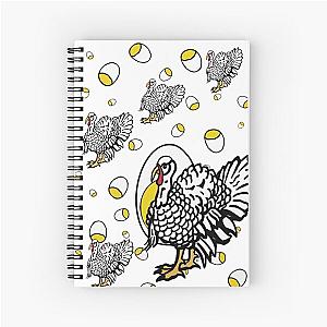 Roseanne Inspired Chicken Shirt Thanksgiving Turkey Holiday Original Parody Design Spiral Notebook