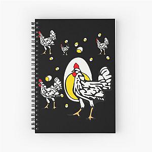 Roseanne Chickens  Spiral Notebook